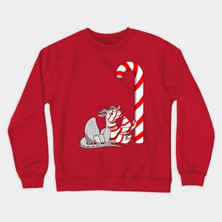 Candy Cane Dragon Crewneck Sweatshirt